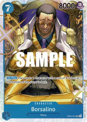 Borsalino card from Awakening of the New Era