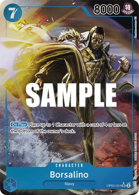 Borsalino (Alternate Art) card from Awakening of the New Era
