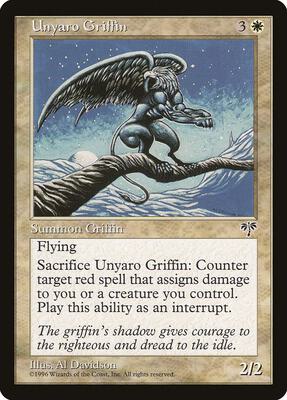 Unyaro Griffin card from Mirage