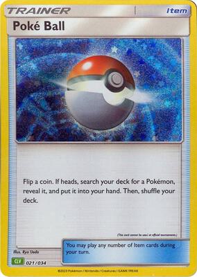 Poke Ball (CLV) card from Trading Card Game Classic