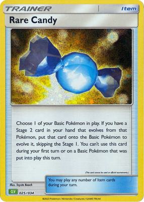 Rare Candy (CLV) card from Trading Card Game Classic
