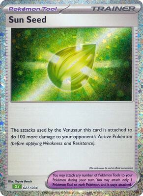 Sun Seed card from Trading Card Game Classic
