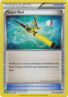 Super Rod (CLV) card from Trading Card Game Classic