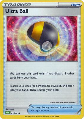 Ultra Ball (CLV) card from Trading Card Game Classic