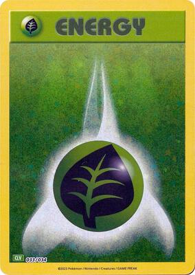 Basic Grass Energy card from Trading Card Game Classic
