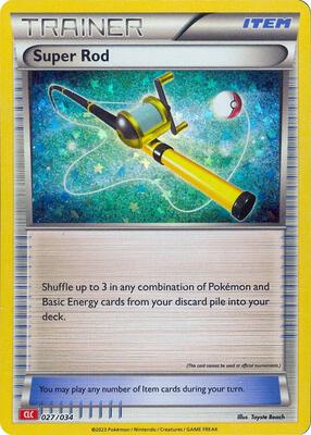 Super Rod (CLC) card from Trading Card Game Classic