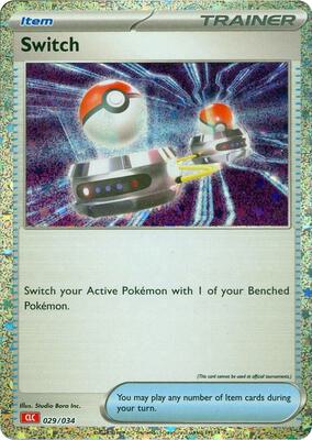 Switch (CLC) card from Trading Card Game Classic