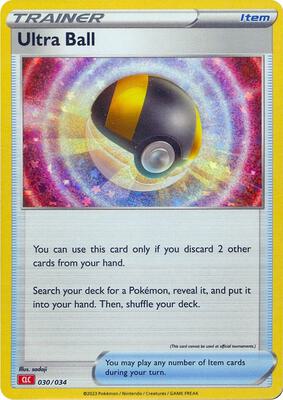 Ultra Ball (CLC) card from Trading Card Game Classic