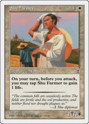 Shu Farmer card from Portal Three Kingdoms