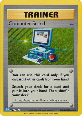 Computer Search (CLB) card from Trading Card Game Classic
