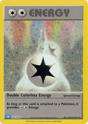 Double Colorless Energy (CLB) card from Trading Card Game Classic