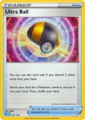Ultra Ball (CLB) card from Trading Card Game Classic