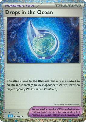 Drops in the Ocean card from Trading Card Game Classic