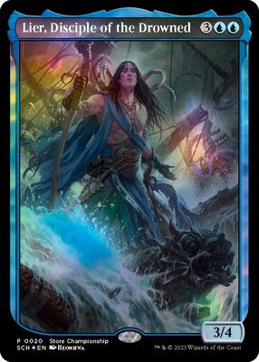 Lier, Disciple of the Drowned card from Game Day & Store Championship Promos