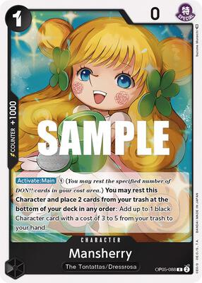 Mansherry card from Awakening of the New Era