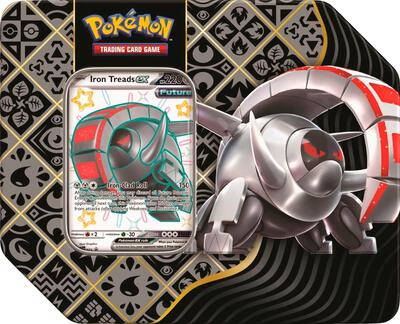 Paldean Fates Tin [Iron Treads ex] card from SV: Paldean Fates