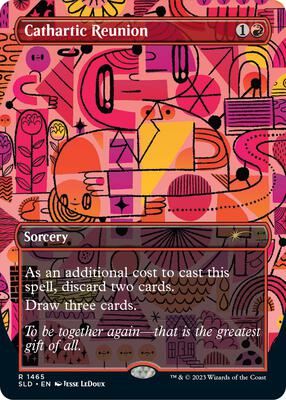 Cathartic Reunion (1465) card from Secret Lair Drop Series
