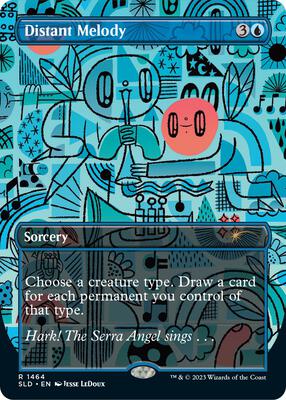 Distant Melody (1464) card from Secret Lair Drop Series