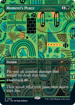 Moment's Peace card from Secret Lair Drop Series