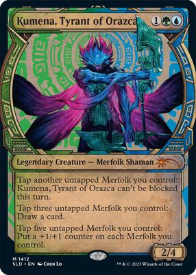 Kumena, Tyrant of Orazca card from Secret Lair Drop Series