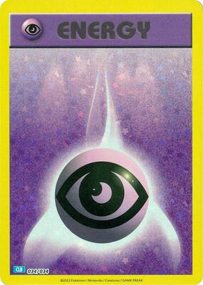 Basic Psychic Energy card from Trading Card Game Classic