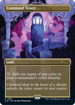 Command Tower (1496) card from Secret Lair Drop Series