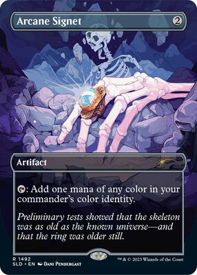 Arcane Signet (1492) card from Secret Lair Drop Series
