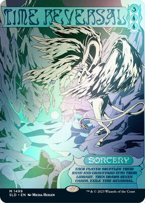 Time Reversal (Rainbow Foil) card from Secret Lair Drop Series