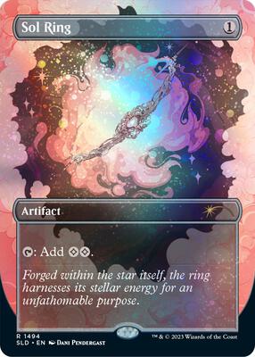 Sol Ring (1494) (Galaxy Foil) card from Secret Lair Drop Series