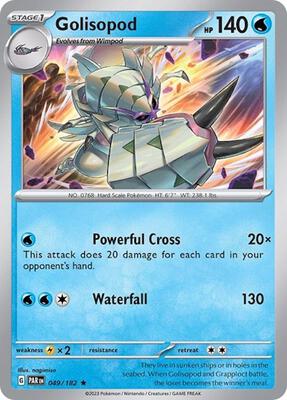 Golisopod - 049/182 (Non-Holo) card from Deck Exclusives