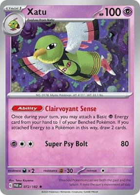 Xatu - 072/182 (Non-Holo) card from Deck Exclusives