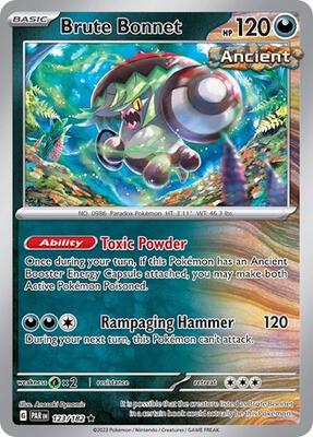 Brute Bonnet - 123/182 (Cosmos Holo) card from Miscellaneous Cards & Products