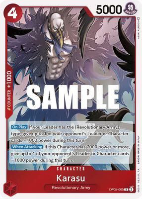 Karasu card from Awakening of the New Era