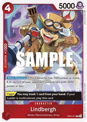 Lindbergh card from Awakening of the New Era
