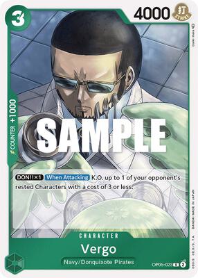 Vergo card from Awakening of the New Era