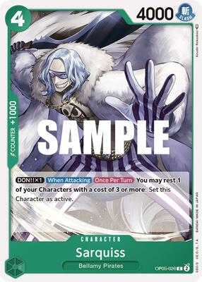 Sarquiss card from Awakening of the New Era