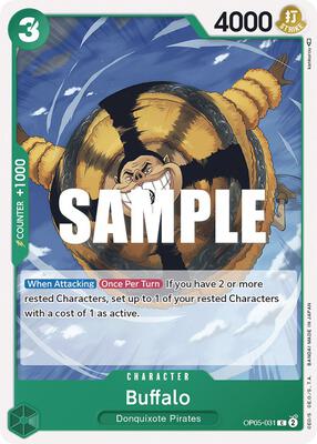 Buffalo card from Awakening of the New Era