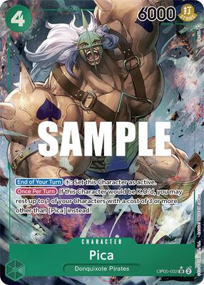 Pica (Alternate Art) card from Awakening of the New Era