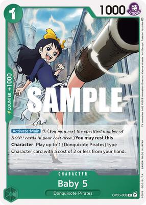 Baby 5 (033) card from Awakening of the New Era