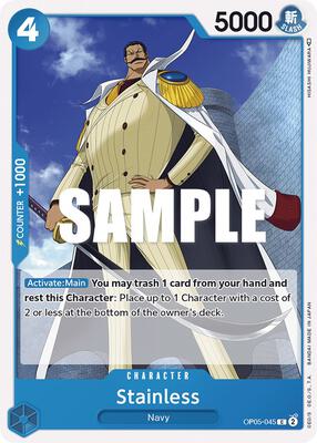 Stainless card from Awakening of the New Era