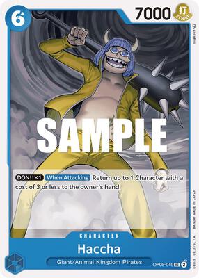 Haccha card from Awakening of the New Era