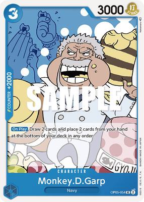 Monkey.D.Garp card from Awakening of the New Era