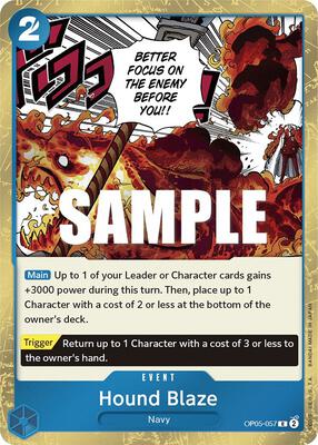 Hound Blaze card from Awakening of the New Era