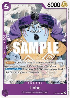 Jinbe card from Awakening of the New Era