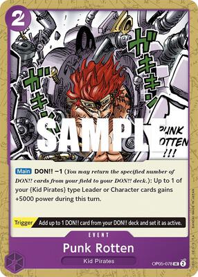 Punk Rotten card from Awakening of the New Era