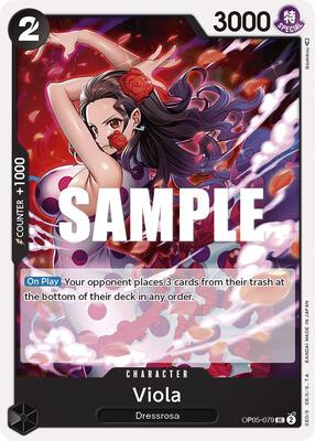 Viola card from Awakening of the New Era
