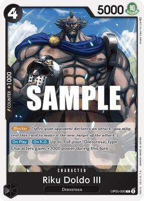 Riku Doldo III card from Awakening of the New Era