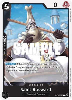 Saint Rosward card from Awakening of the New Era