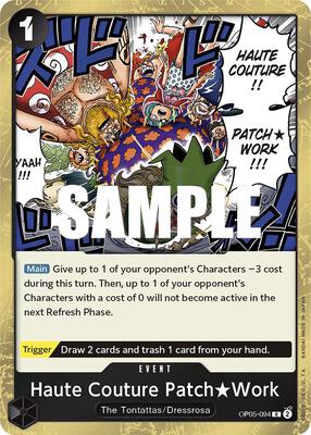 Haute Couture Patch Work card from Awakening of the New Era