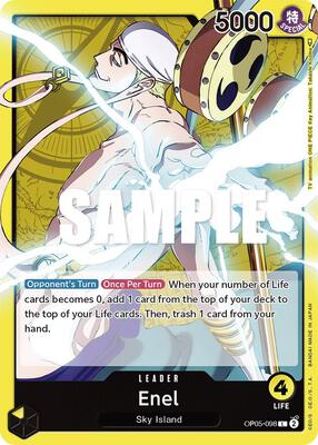 Enel (098) card from Awakening of the New Era